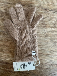 Alpaka-Handschuhe ECO braun