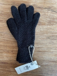 Alpaka-Handschuhe CALAMINA schwarz