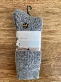 Alpaka-​​Socken EXTRA  Größe 43 - 46, grau