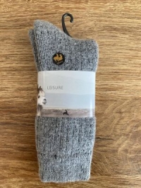 Alpaka-​​Socken EXTRA Größe 40 - 42, grau