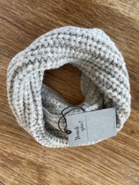 Mini Loop-Schal silber